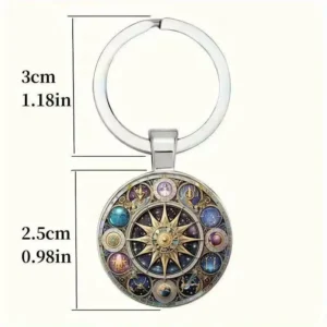 神秘天体符号 keyring detail view 3